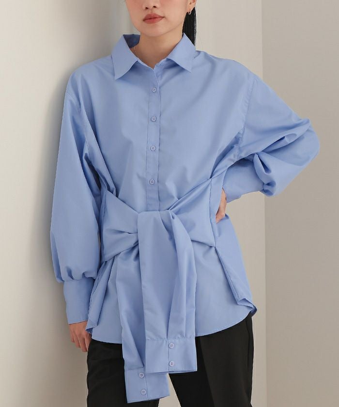 ウエストレイヤードライクシャツ【miette ミエット】 | titivate