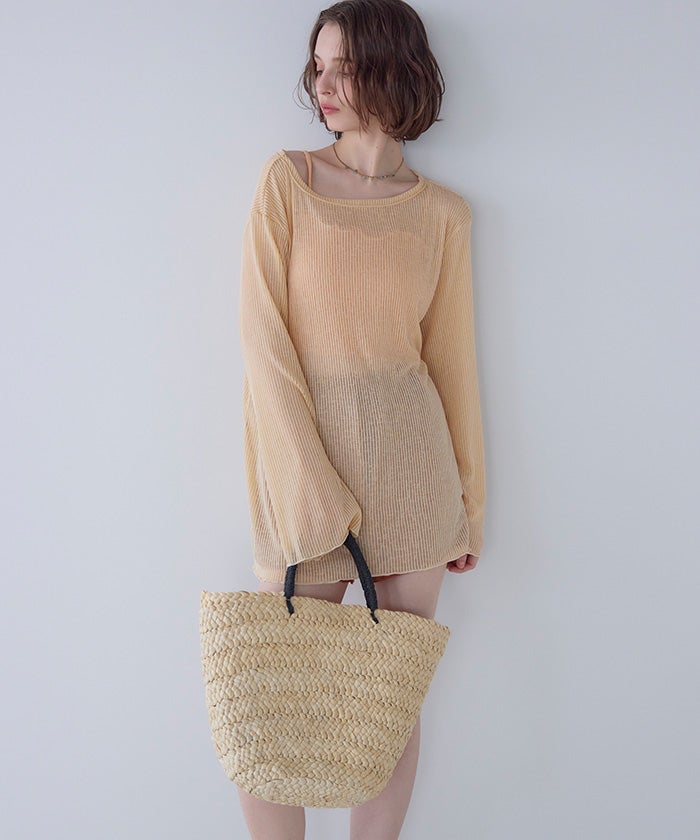 4点セット/長袖トップス付シャーリングビキニ×ショートパンツ/水着