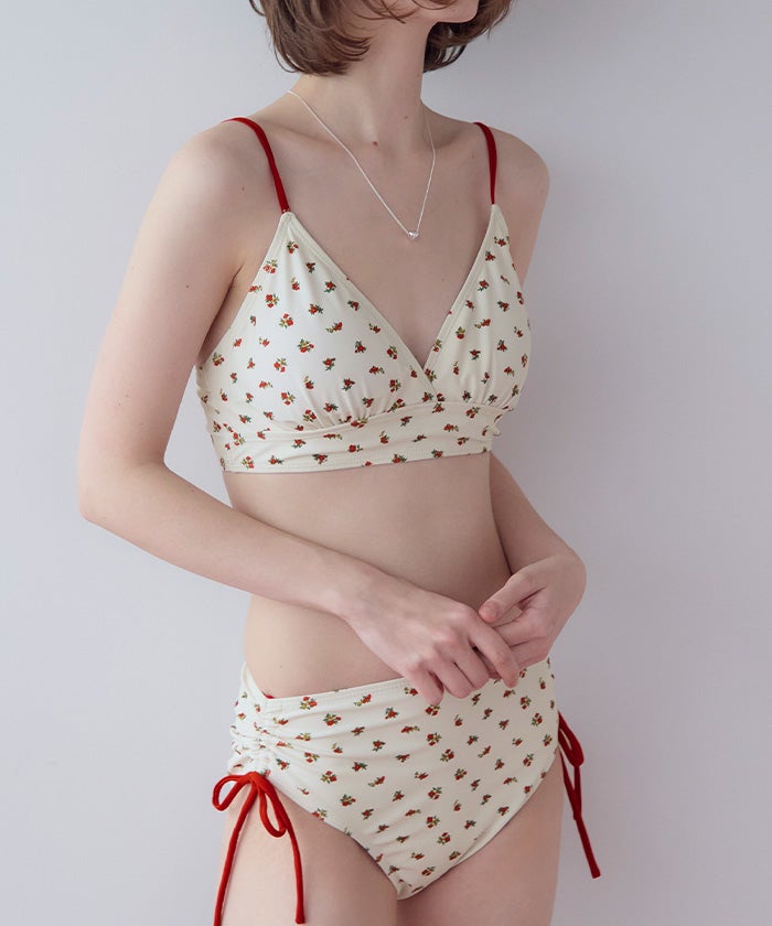 Vネックシンプルデザインビキニ/水着【SEADRESS シードレス】【メール