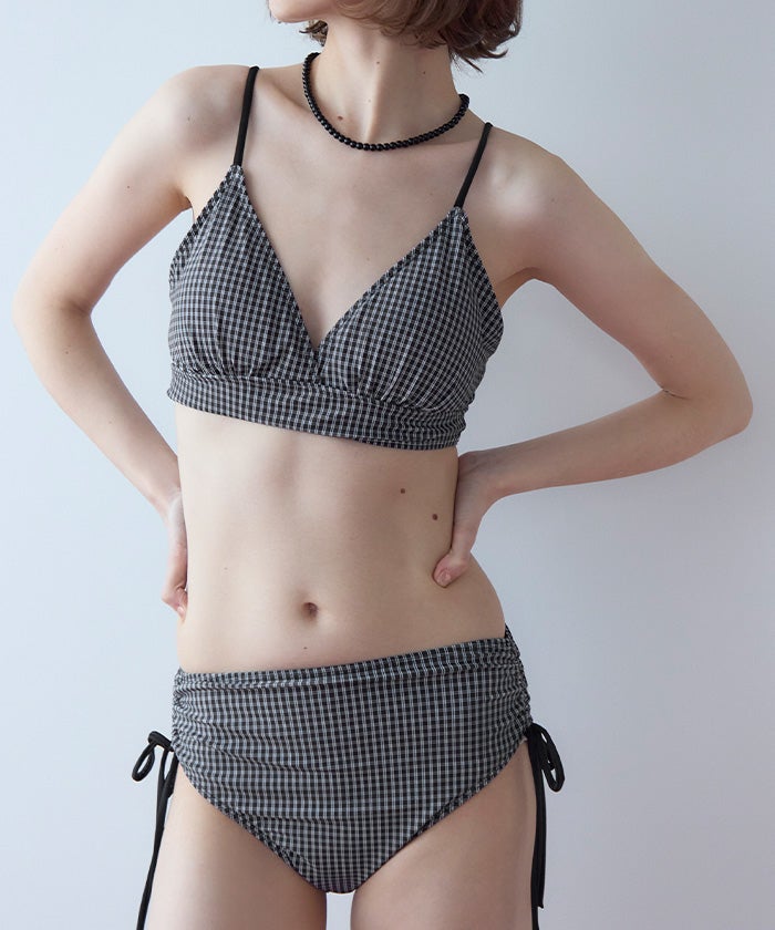 Vネックシンプルデザインビキニ/水着【SEADRESS シードレス】【メール