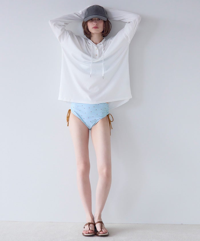 Vネックシンプルデザインビキニ/水着【SEADRESS シードレス】【メール