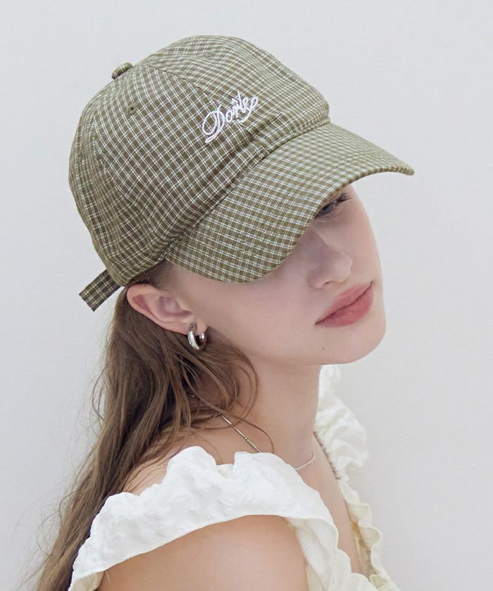 ラインチェックロゴキャップ【SEADRESS シードレス】 | titivate