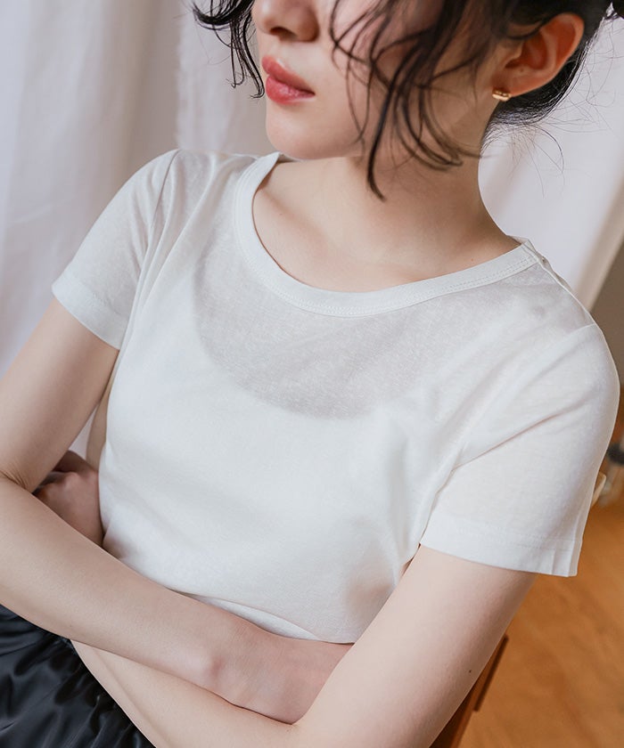 シアー半袖Tシャツセット【miette ミエット】 | titivate