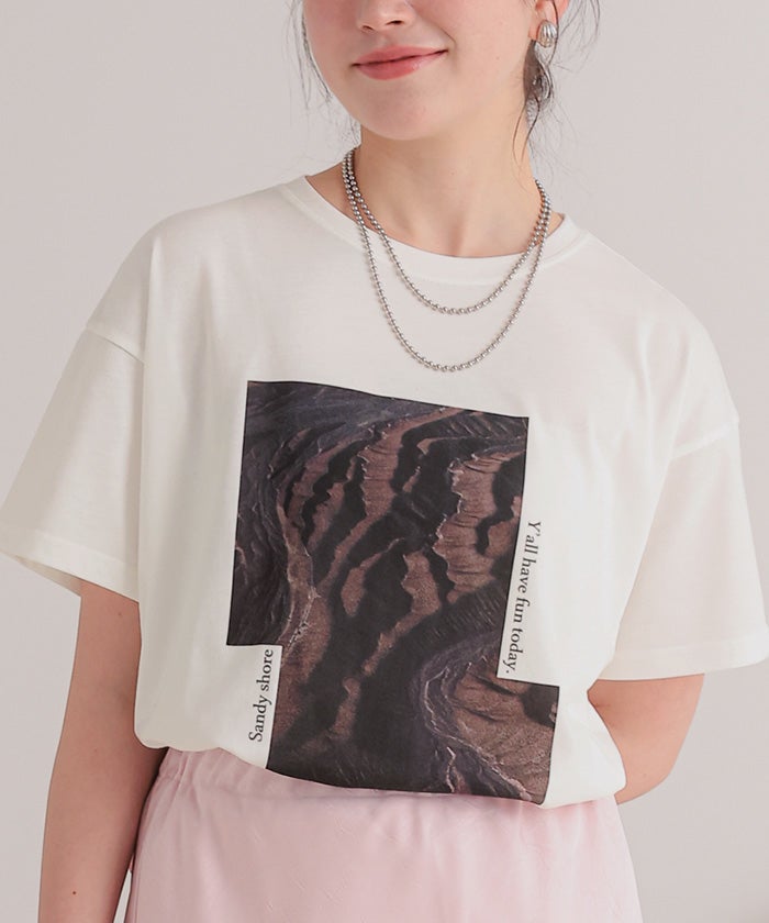 オーバーサイズアソートフォトTシャツ【メール便可／100】 | titivate