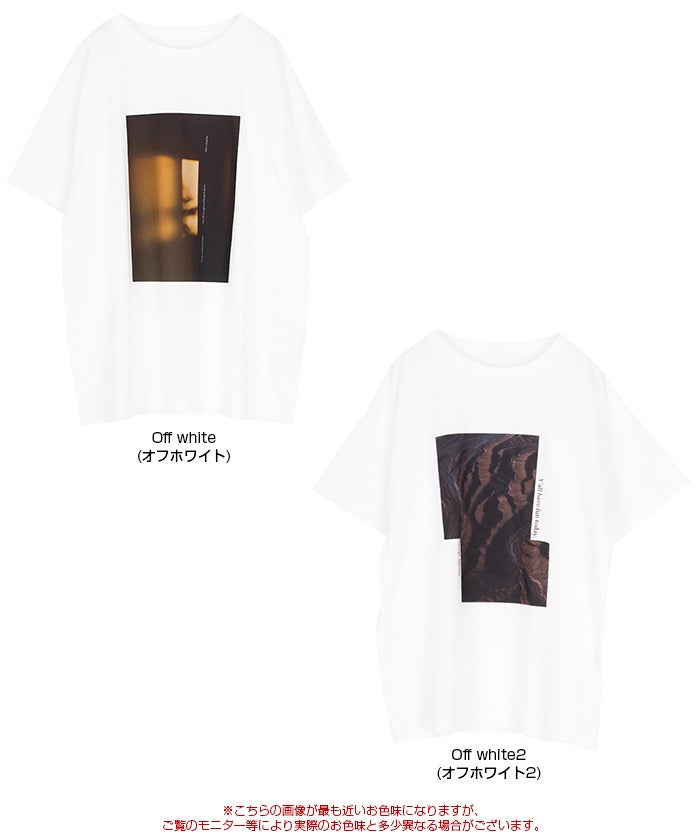 オーバーサイズアソートフォトTシャツ【メール便可／100】 | titivate