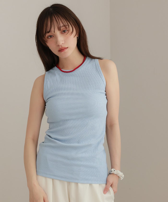 レイヤードタンクトップ2枚セット【miette ミエット】【メール便可