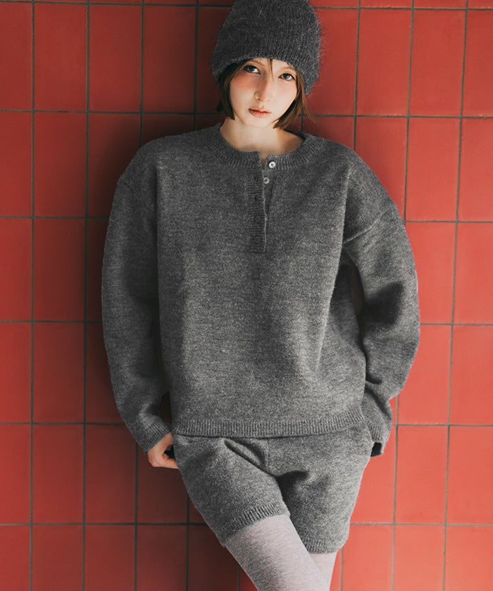 ポケット付きニットショートパンツ【miette ミエット】 | titivate